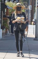 EMMA ROBERTS Out for Coffee in Los Angeles 07/05/2020