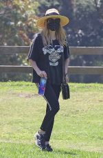 EMMA ROBERTS Out for Coffee in Los Angeles 07/05/2020