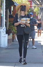 EMMA ROBERTS Out for Coffee in Los Angeles 07/05/2020