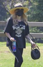 EMMA ROBERTS Out for Coffee in Los Angeles 07/05/2020