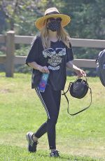 EMMA ROBERTS Out for Coffee in Los Angeles 07/05/2020
