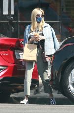 EMMA ROBERTS Out Shopping in Los Angeles 07/22/2020