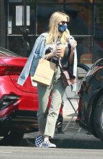 EMMA ROBERTS Out Shopping in Los Angeles 07/22/2020