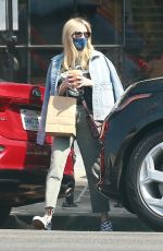 EMMA ROBERTS Out Shopping in Los Angeles 07/22/2020