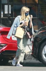 EMMA ROBERTS Out Shopping in Los Angeles 07/22/2020