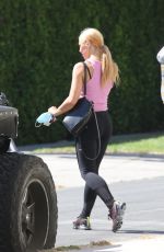 EMMA SLATER Leaves a Gym in Los Angeles 07/03/2020