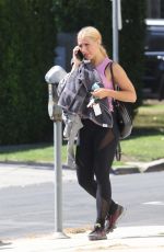 EMMA SLATER Leaves a Gym in Los Angeles 07/03/2020