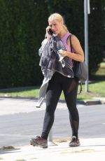 EMMA SLATER Leaves a Gym in Los Angeles 07/03/2020