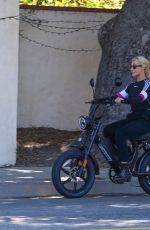 EMMA SLATER Outfor a Bike Ride in Studio City 07/27/2020