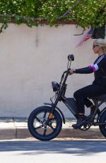 EMMA SLATER Outfor a Bike Ride in Studio City 07/27/2020