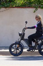 EMMA SLATER Outfor a Bike Ride in Studio City 07/27/2020