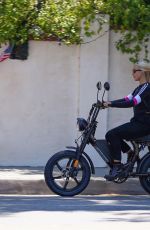 EMMA SLATER Outfor a Bike Ride in Studio City 07/27/2020