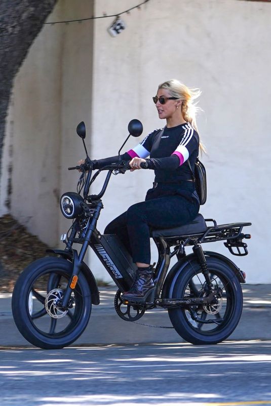 EMMA SLATER Outfor a Bike Ride in Studio City 07/27/2020