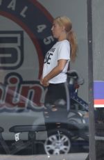 EMMA SLATER Workout at a Gym in Los Angeles 07/01/2020
