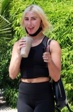 EMMA SLATER Workout at F45 in Studio Ciity 07/08/2020