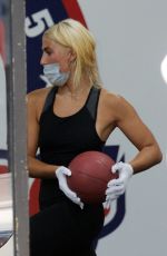 EMMA SLATER Workout at F45 in Studio Ciity 07/08/2020