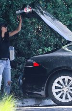 EMMY ROSSUM Arrives at Her Home in Beverly Hills 07/16/2020