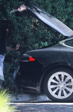 EMMY ROSSUM Arrives at Her Home in Beverly Hills 07/16/2020