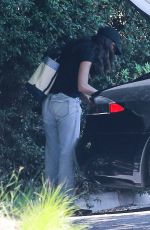 EMMY ROSSUM Arrives at Her Home in Beverly Hills 07/16/2020