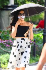 FAMKE JANSSEN Out and About in New York 07/16/2020