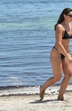 FANCESCA ALLEN in Bikini at a Beach 07/14/2020