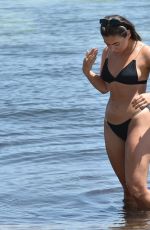 FANCESCA ALLEN in Bikini at a Beach 07/14/2020