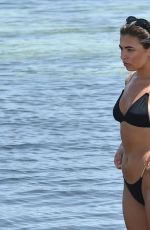 FANCESCA ALLEN in Bikini at a Beach 07/14/2020