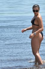 FANCESCA ALLEN in Bikini at a Beach 07/14/2020