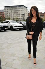 FAYE BROOKES Arrives at Dakota Hotel Bar in Manchester 07/21/2020