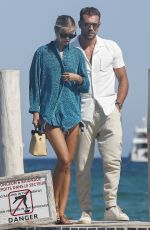 FIRDA AASEN and Tommy Chiabra at Club 55 in St Tropez 07/25/2020