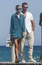 FIRDA AASEN and Tommy Chiabra at Club 55 in St Tropez 07/25/2020