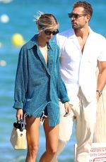 FIRDA AASEN and Tommy Chiabra at Club 55 in St Tropez 07/25/2020