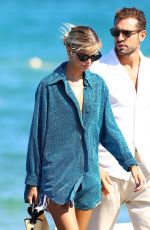 FIRDA AASEN and Tommy Chiabra at Club 55 in St Tropez 07/25/2020