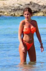 FRANCESCA ALLEN, GEORGIA STEEL and ELMA PAZAR in Bikinis at a Beach 07/07/2020