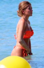 FRANCESCA ALLEN, GEORGIA STEEL and ELMA PAZAR in Bikinis at a Beach 07/07/2020