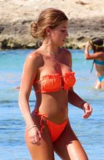 FRANCESCA ALLEN, GEORGIA STEEL and ELMA PAZAR in Bikinis at a Beach 07/07/2020