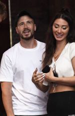 FRANCESCA FARAGO and Vinny Guadagnino Out for Dinner in New York 07/13/2020