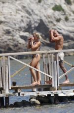 GABBY ALLEN in Bikini at a Beach in Ibiza 07/27/2020