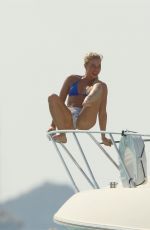 GABBY ALLEN in Bikini at a Yacht in Spain 07/25/2020