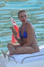 GABBY ALLEN in Bikini at a Yacht in Spain 07/25/2020