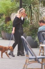 GEORGIA TOFFOLO Out and About in London 07/10/2020