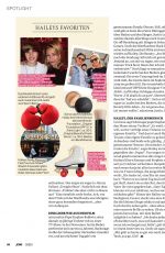 HAILEY BIEBER in Jolie Magazine, Germany August 2020