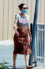 HALSEY at a Yacht with Friends in Marina Del Rey 07/21/2020