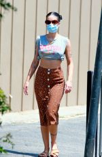 HALSEY at a Yacht with Friends in Marina Del Rey 07/21/2020