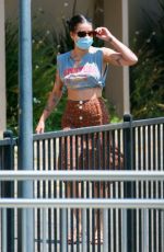 HALSEY at a Yacht with Friends in Marina Del Rey 07/21/2020