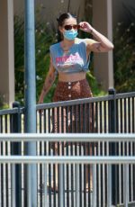 HALSEY at a Yacht with Friends in Marina Del Rey 07/21/2020
