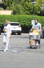 HEIDI KLUM and Tom Kaulitz Out Shopping in Los Angeles 07/07/2020