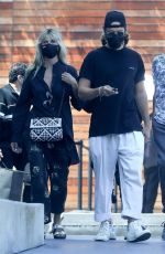 HEIDI KLUM and Tom Kaulitz Shopping at Maxfield 07/22/2020