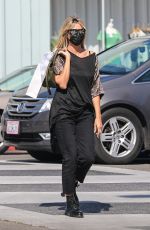 HEIDI KLUM Out Shopping on Rodeo Drive in Beverly Hills 07/24/2020