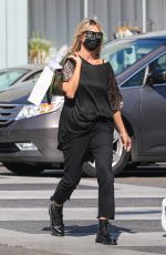 HEIDI KLUM Out Shopping on Rodeo Drive in Beverly Hills 07/24/2020